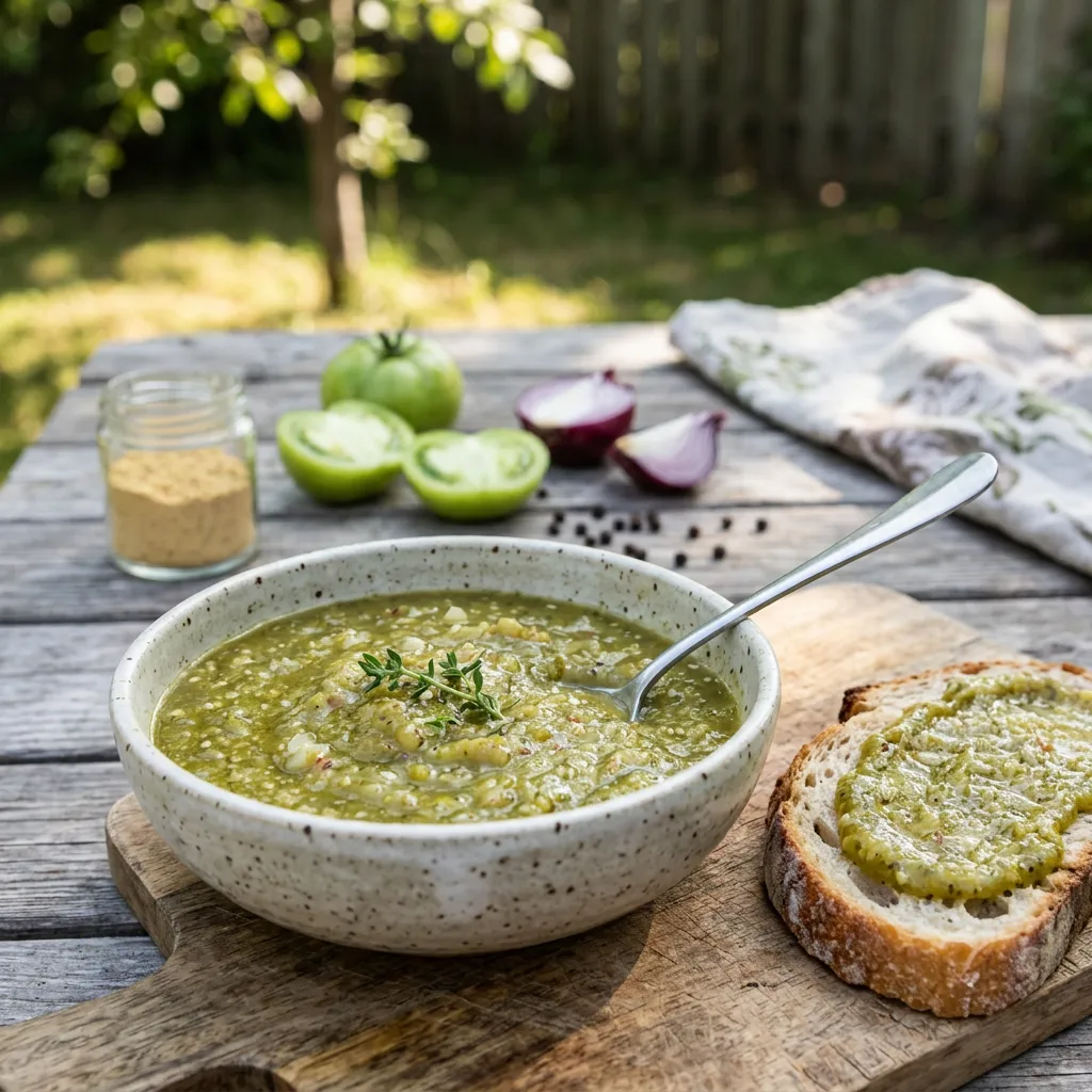 Green Tomato Ketchup