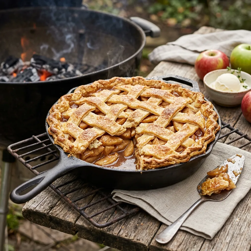 Grilled Apple Pie Recipe