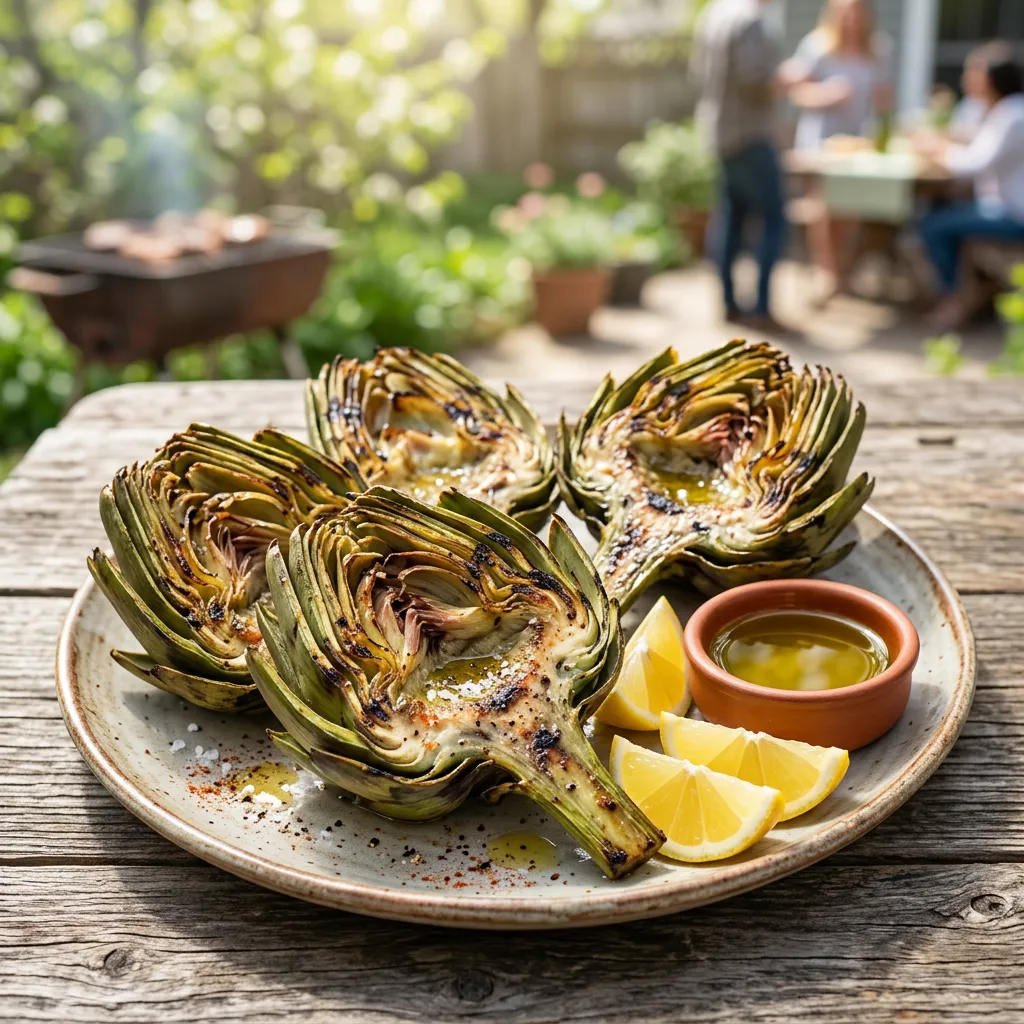 Grilled Artichokes Recipe