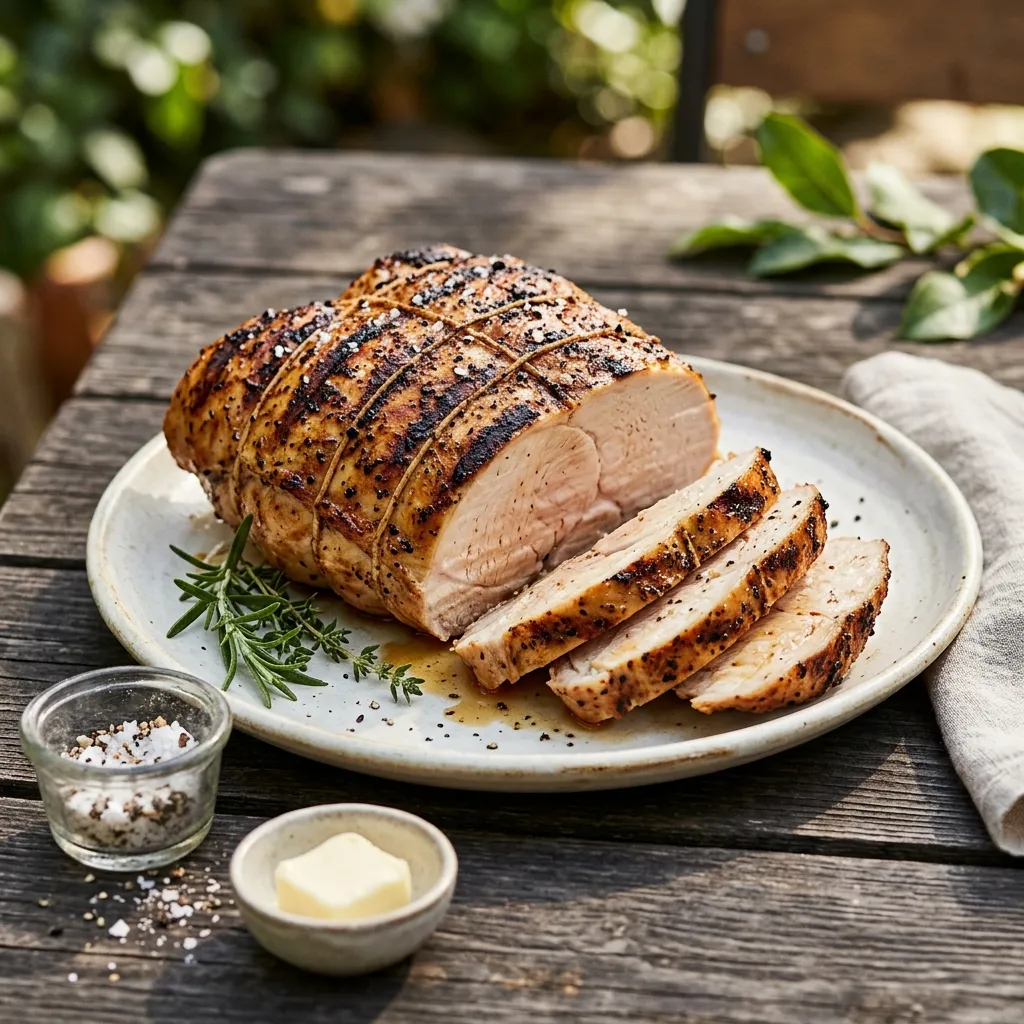 Grilled Boneless Turkey Breast