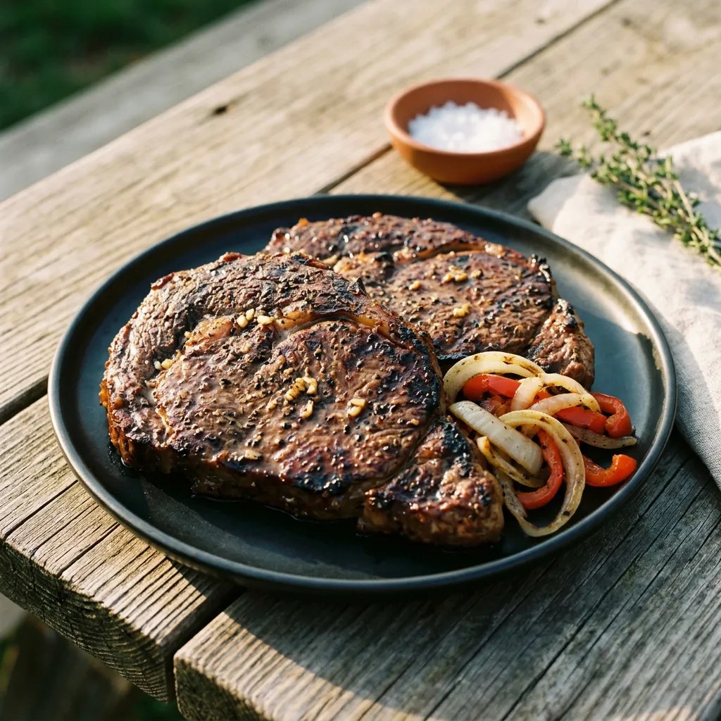 Grilled Buffalo Steak