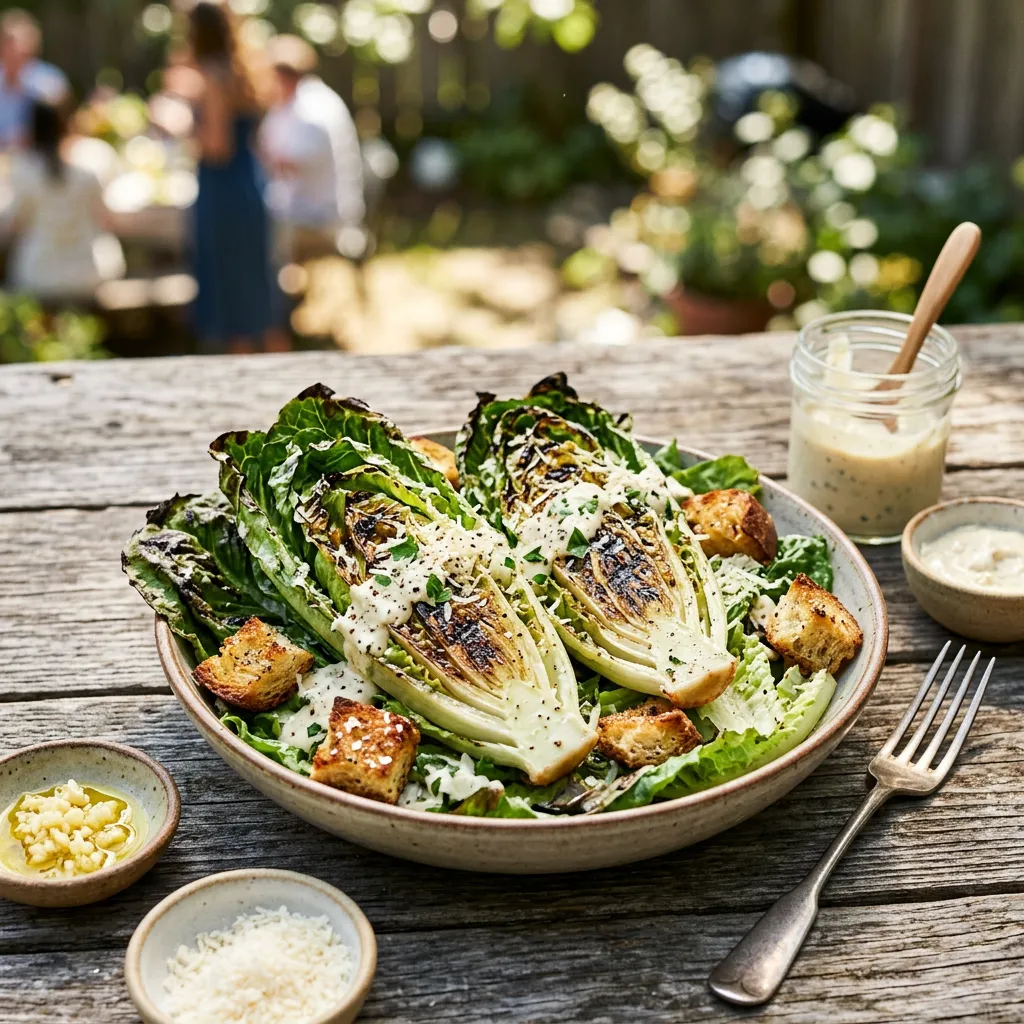 Grilled Caesar Salad Recipe