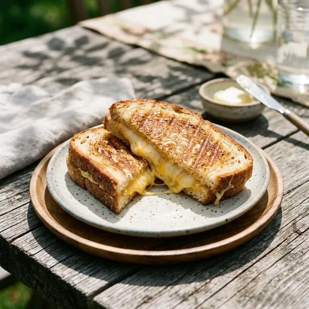 Grilled Cheese Panini Recipe