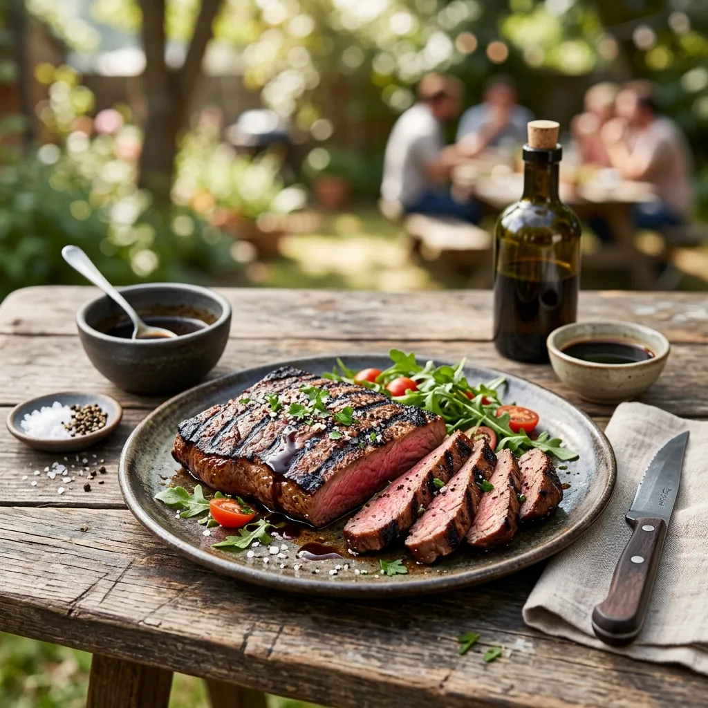 Grilled Flat Iron Steak