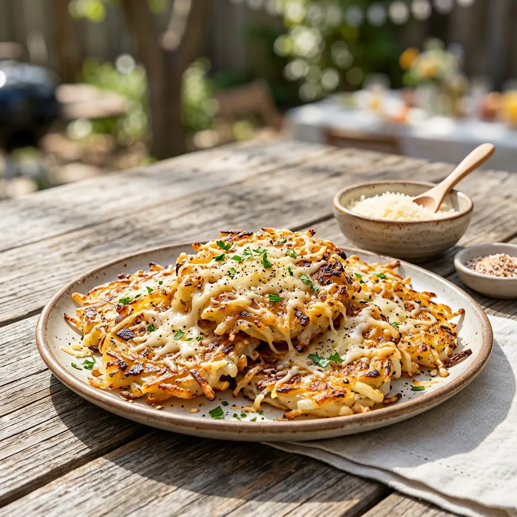 Grilled Hash Brown Potatoes Recipe