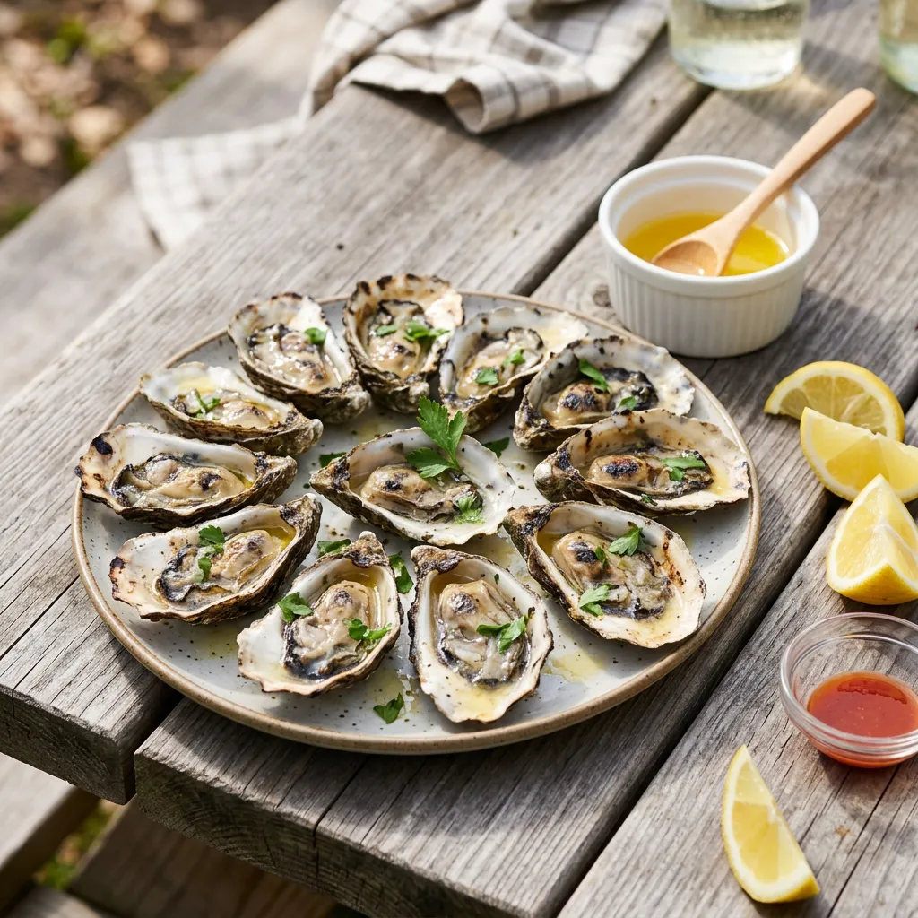 Grilled Oysters