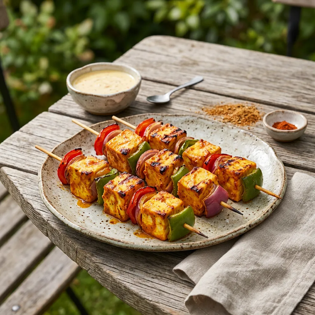 Grilled Paneer in Tandoori Seasoning