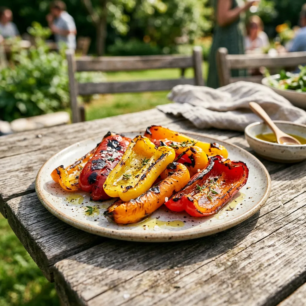 Grilled Peppers Recipe