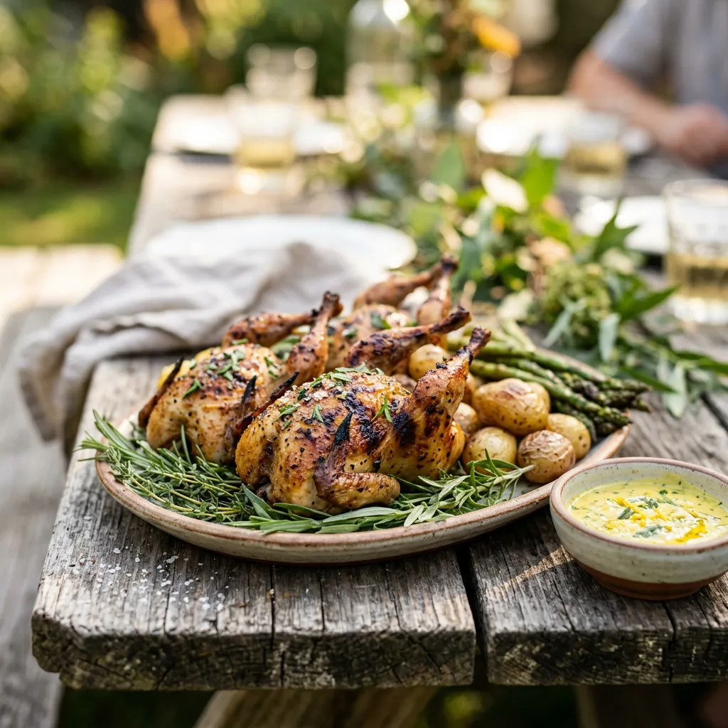 Grilled Quail