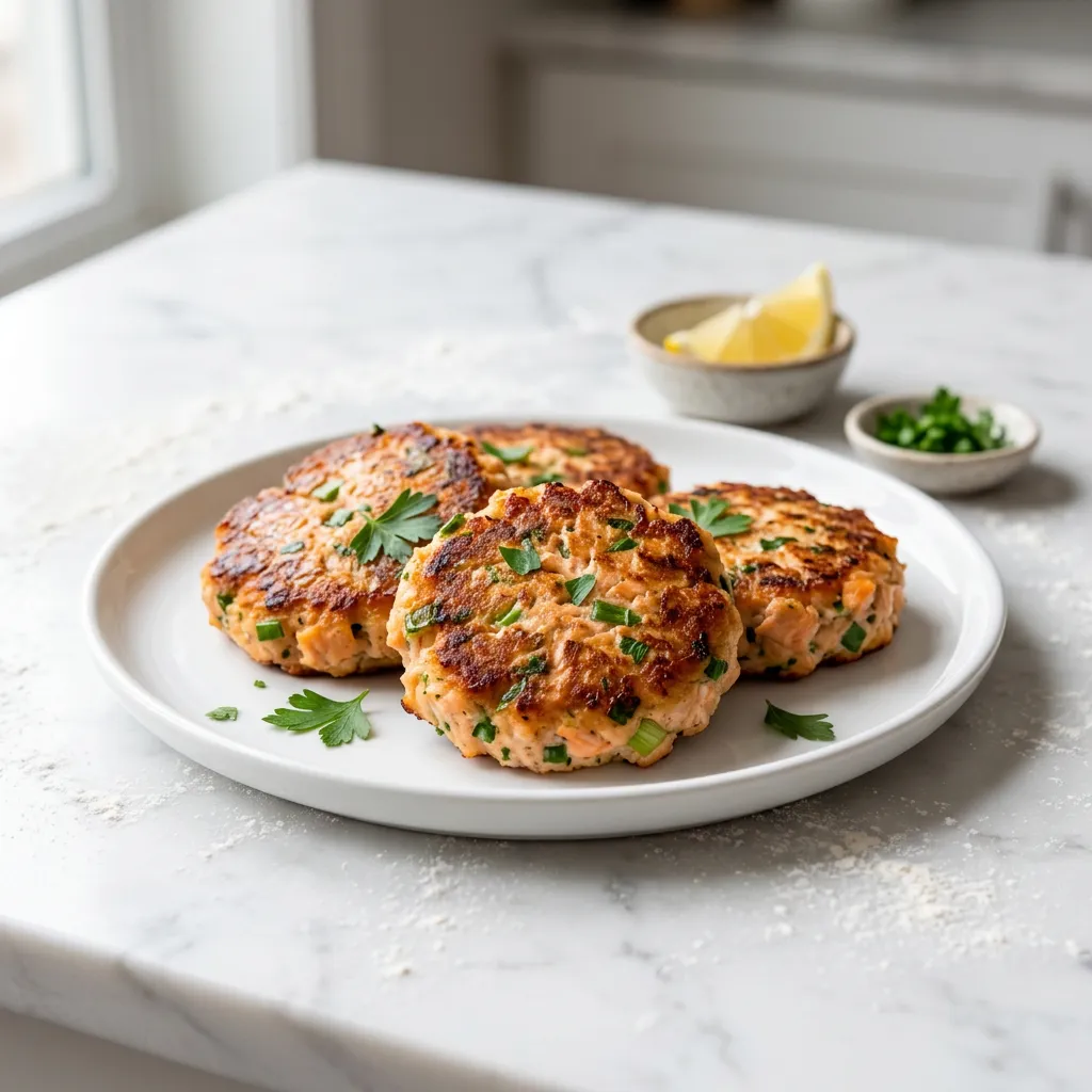 Grilled Salmon Cakes Recipe