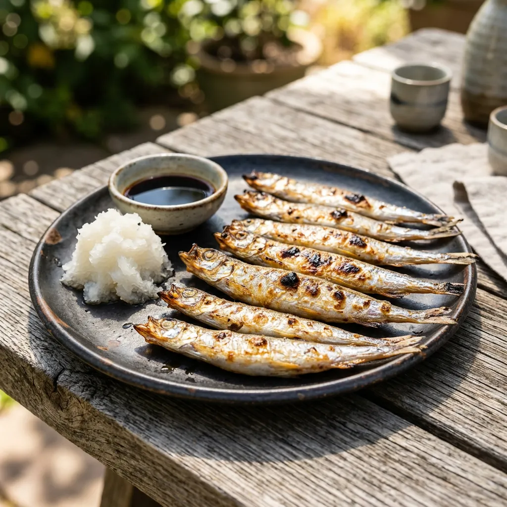 Grilled Shishamo (Smelt)