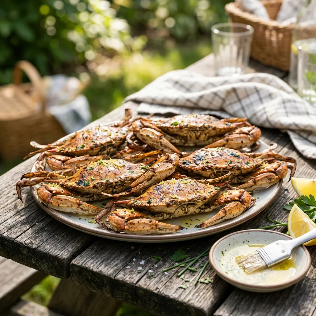 Grilled Soft-Shell Crabs Recipe