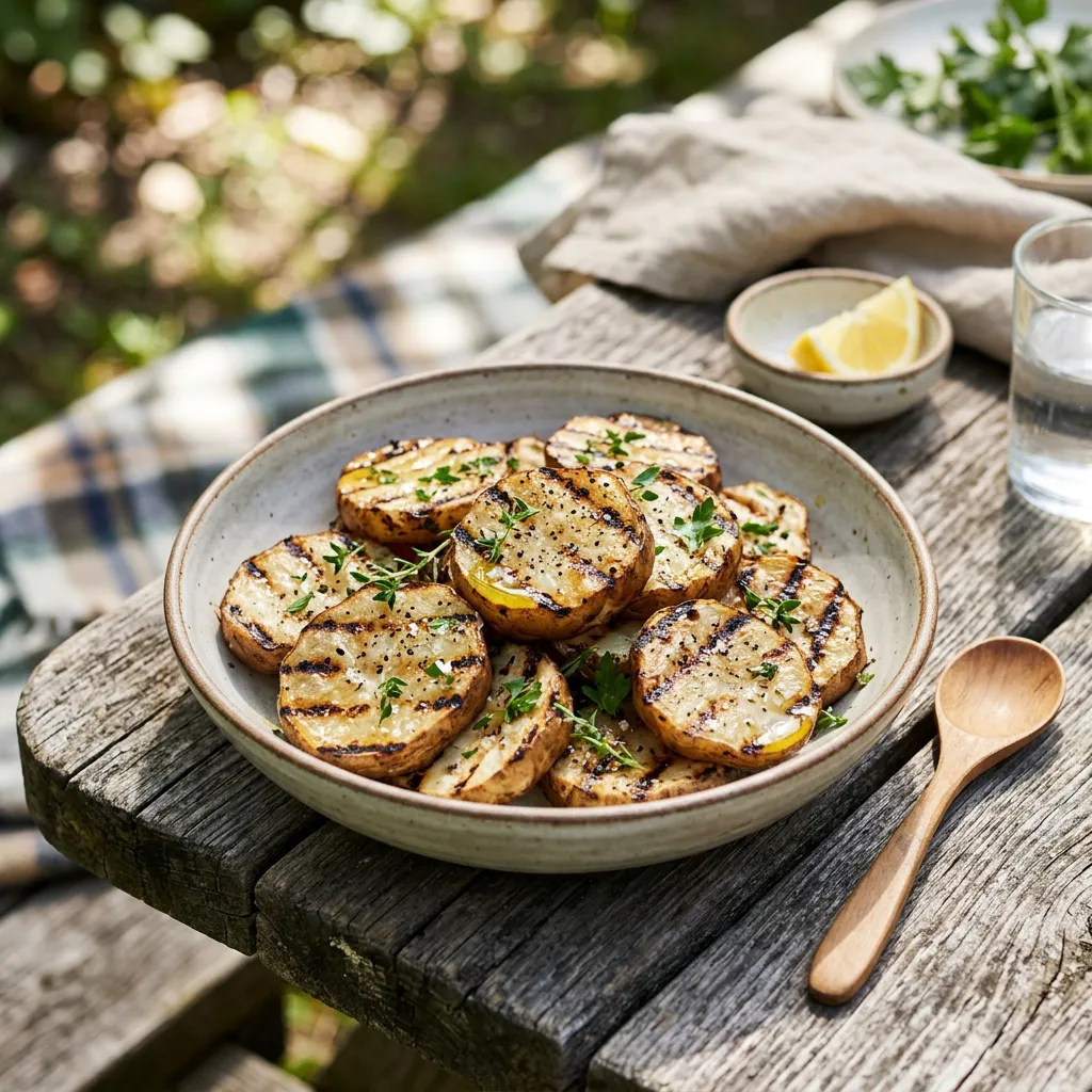 Grilled Sunchokes (Jerusalem Artichokes) Recipe