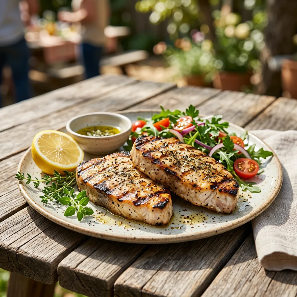 Grilled Swordfish Steak Recipe
