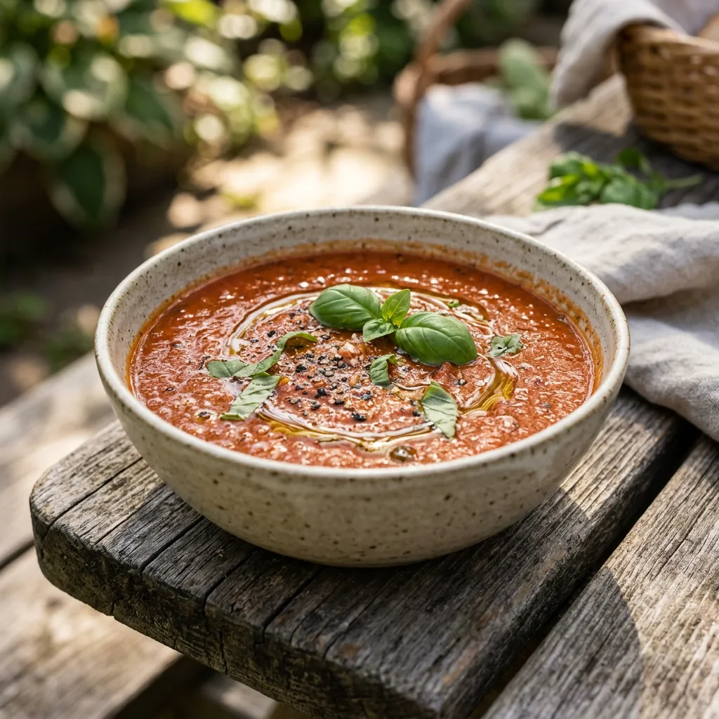 Grilled Tomato Soup