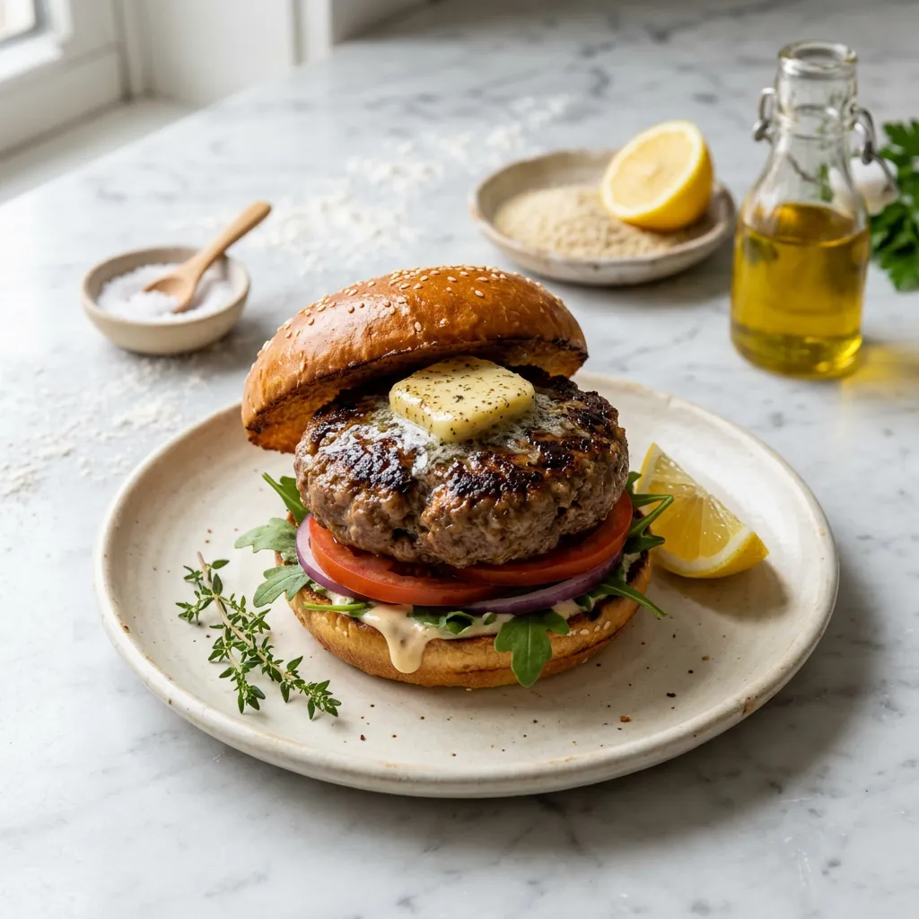 Ground Veal Burgers