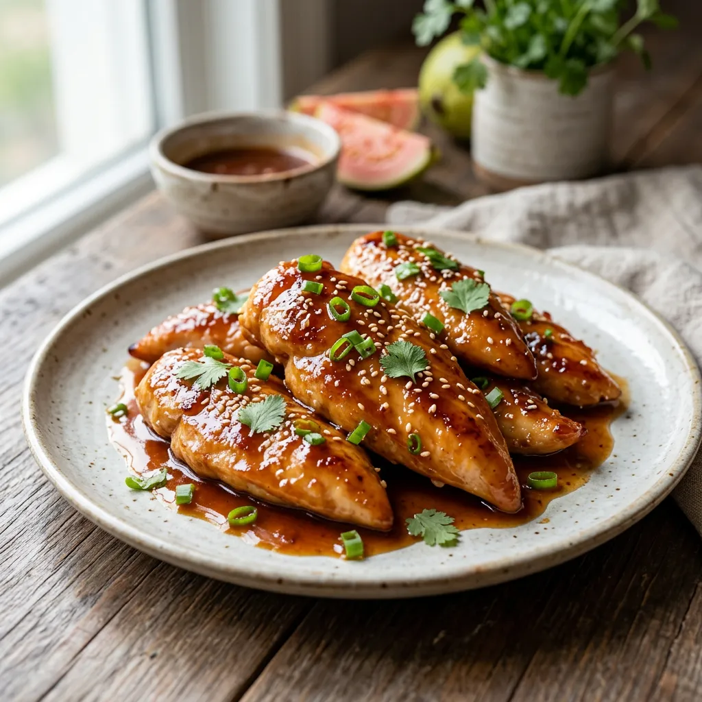 Guava Glazed Chicken