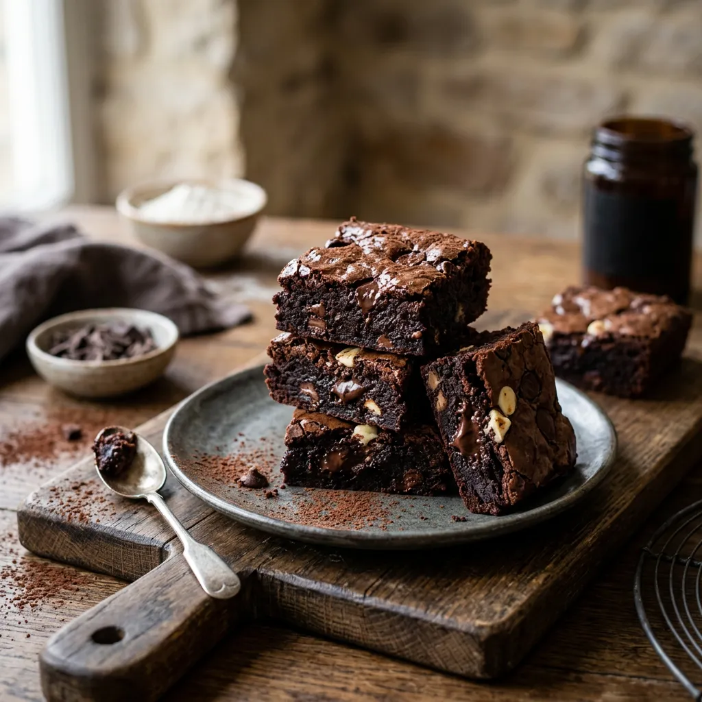Guinness Stout Chocolate Brownies