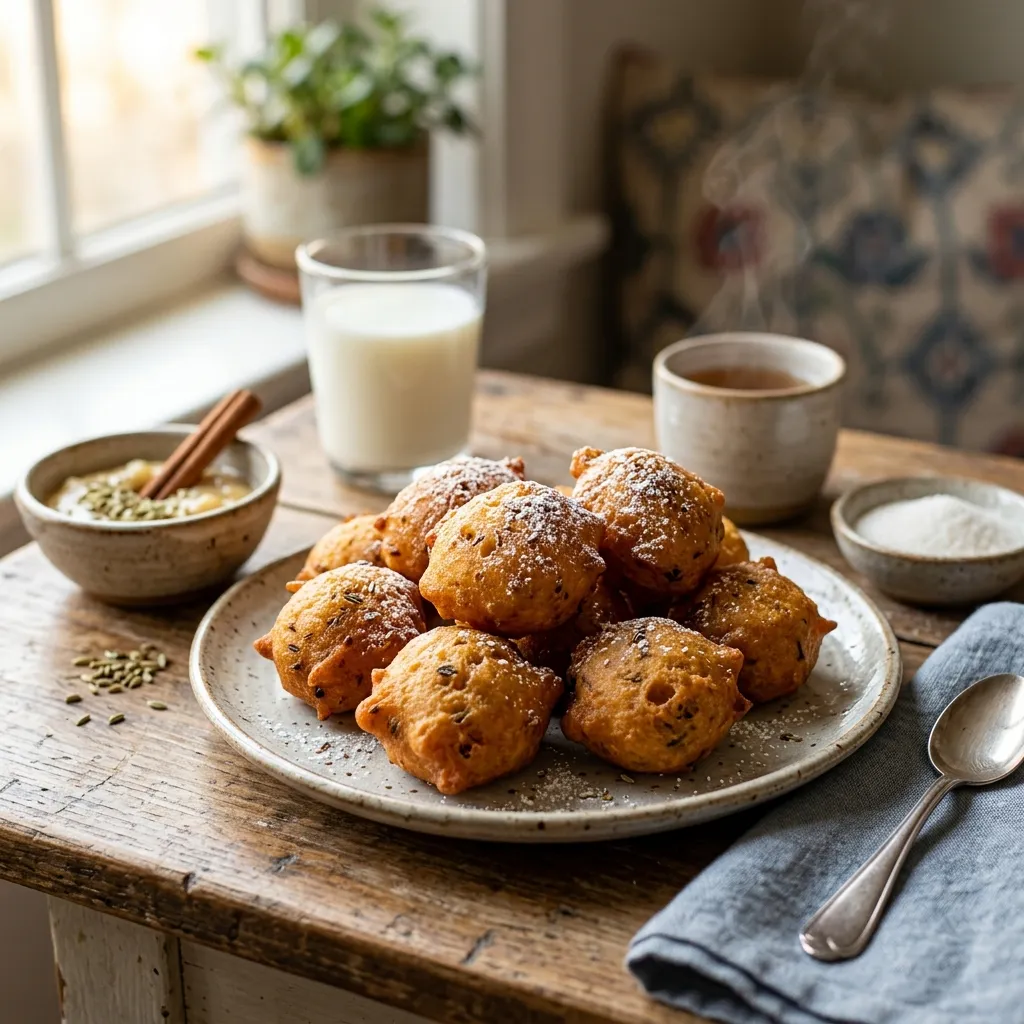 Gulgulas (Indian Banana Fritters)