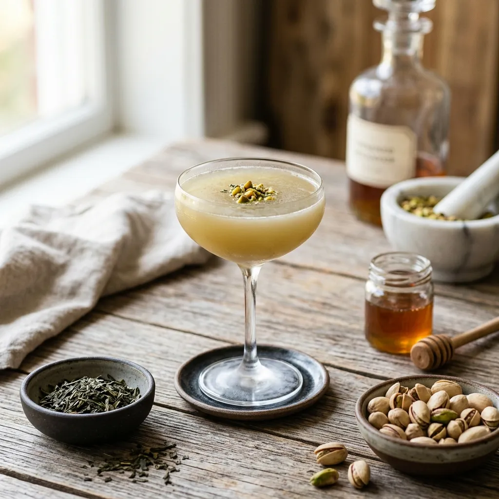 Gunpowder Gimlet Cocktail