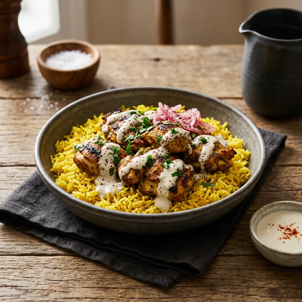 Halal Cart Chicken Recipe