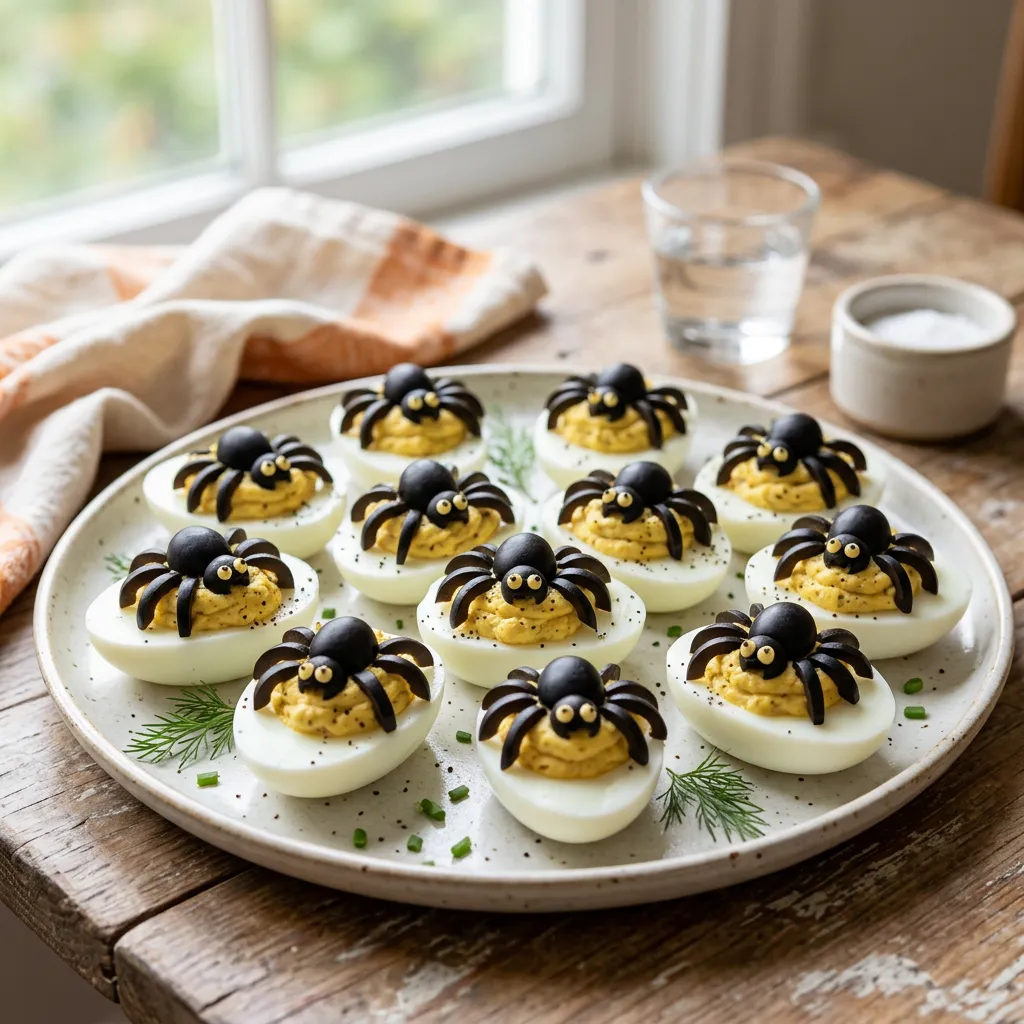 Halloween Deviled Eggs Recipe