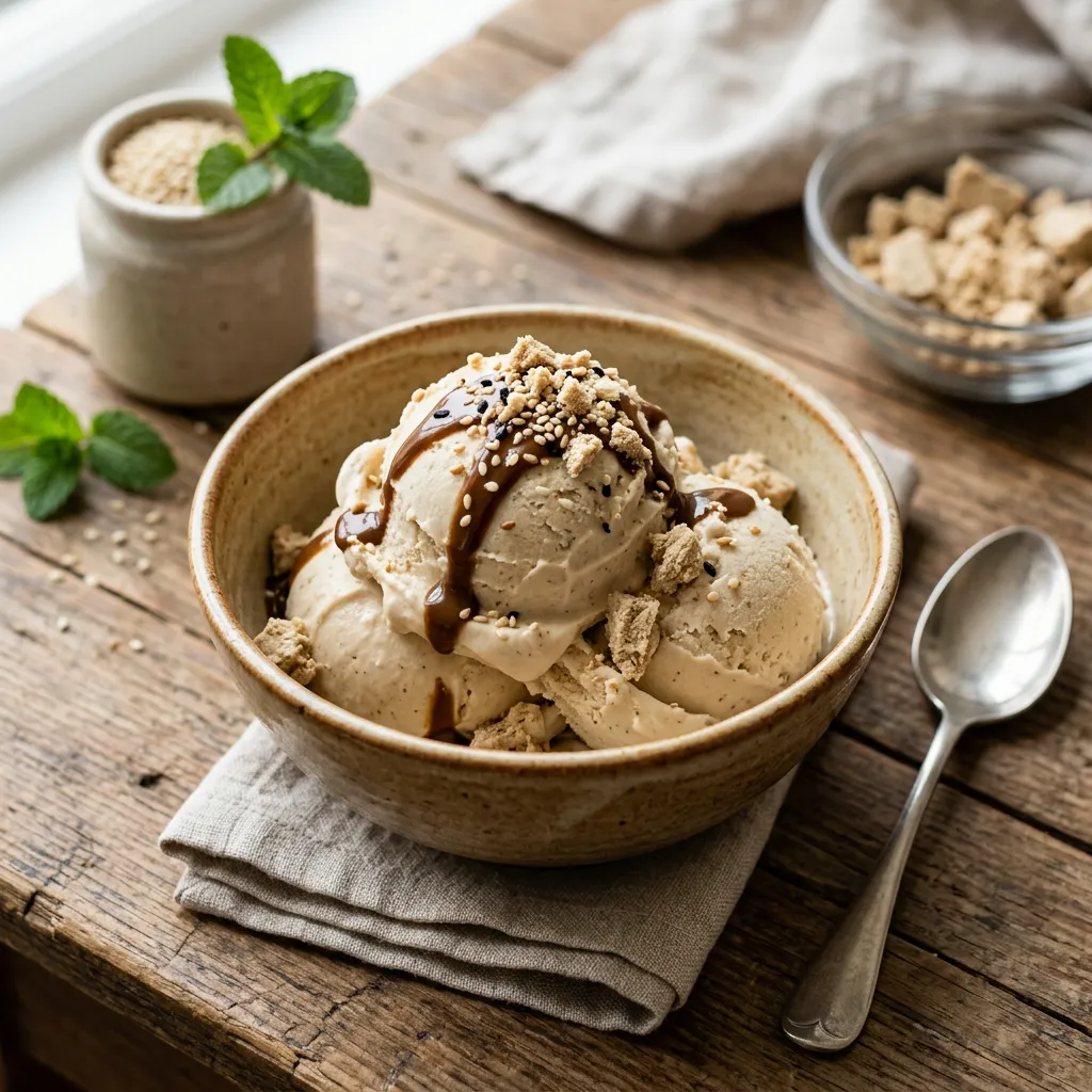 Halva Ice Cream Recipe