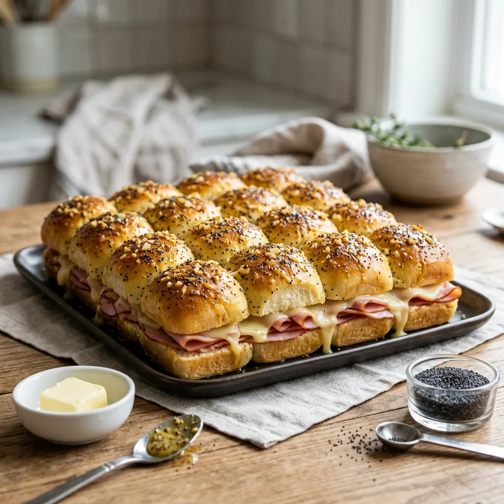 Ham and Cheese Sliders