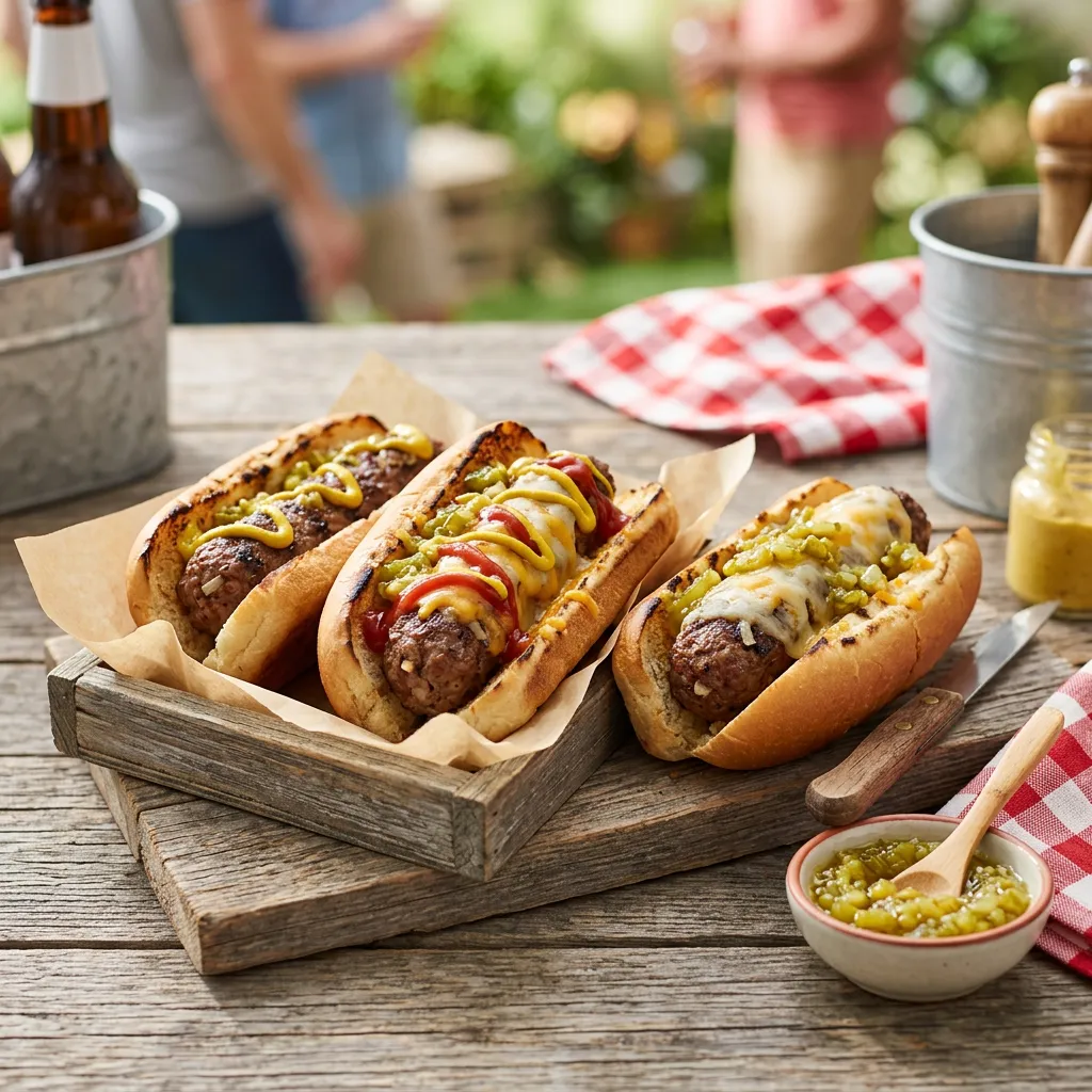 Hamburger Hot Dogs Recipe