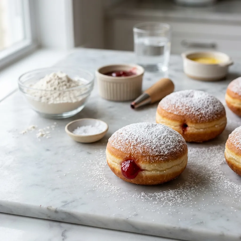Hanukkah Jelly Doughnuts (Sufganiyot)