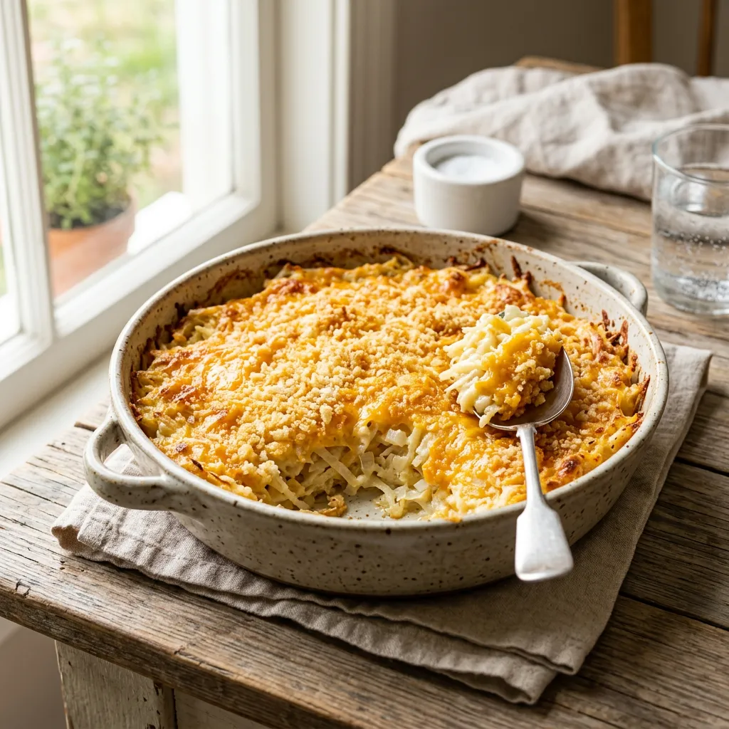 Hash Brown Casserole With Cheese