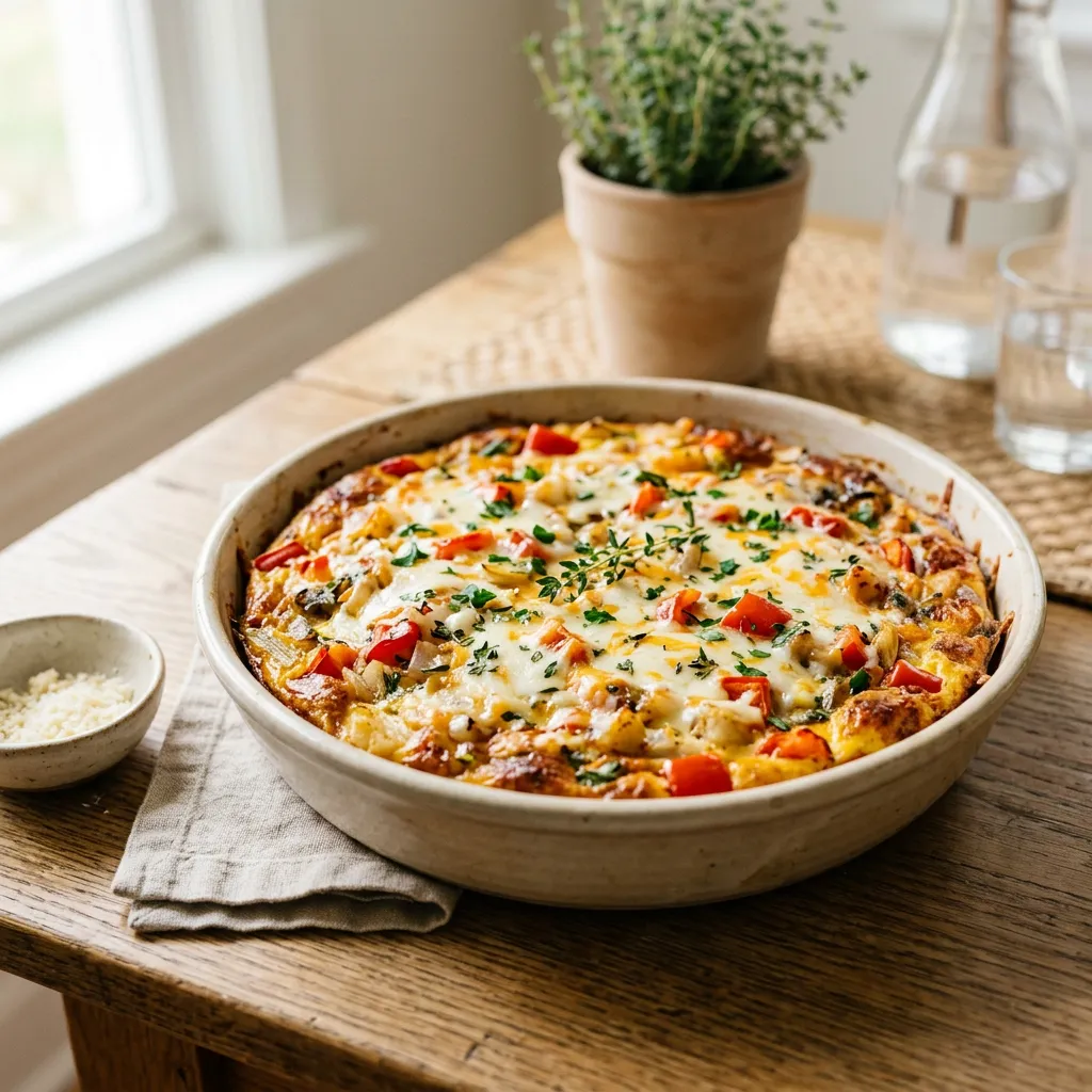 Hash Brown Frittata