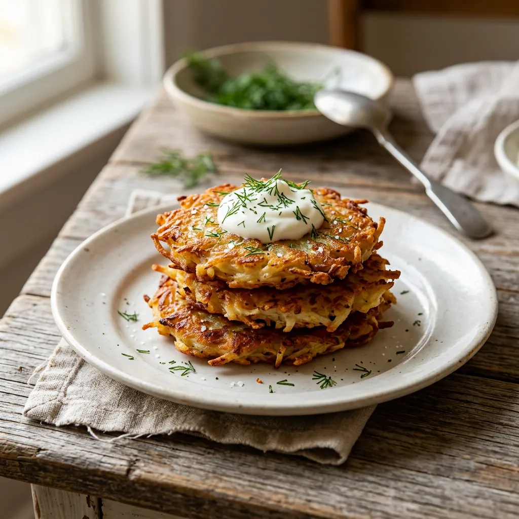Hash Brown Latkes