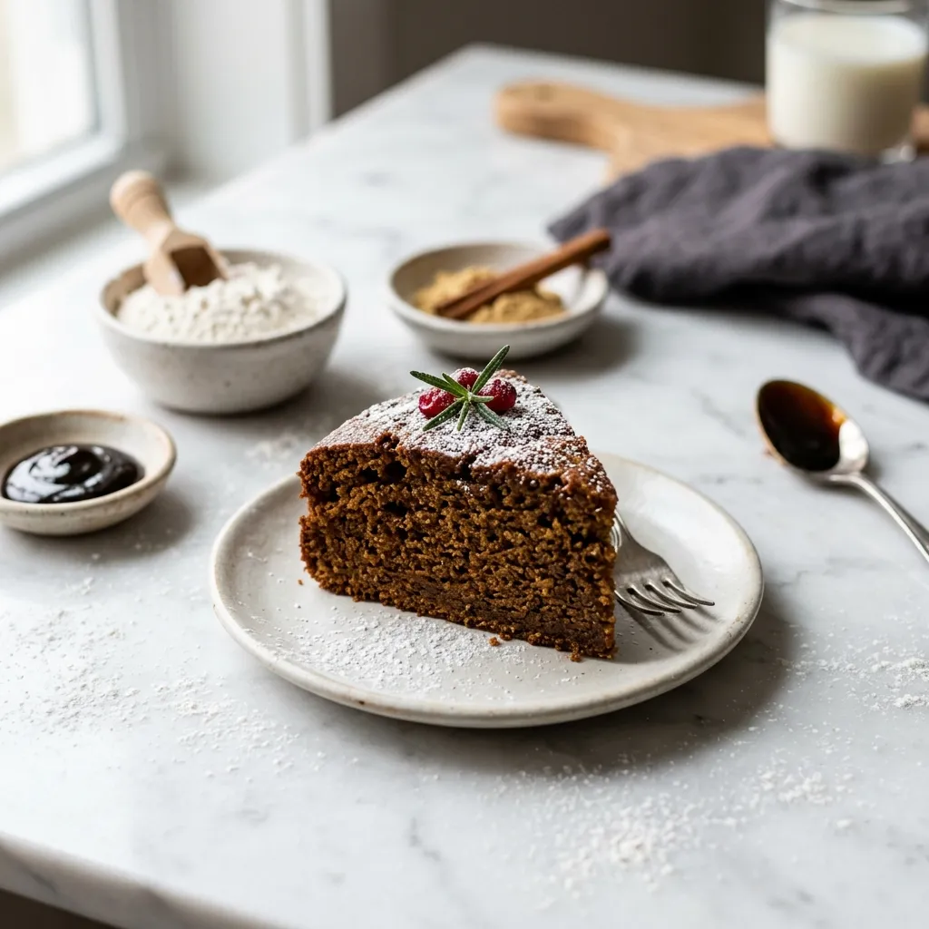 Healthy Gingerbread Cake