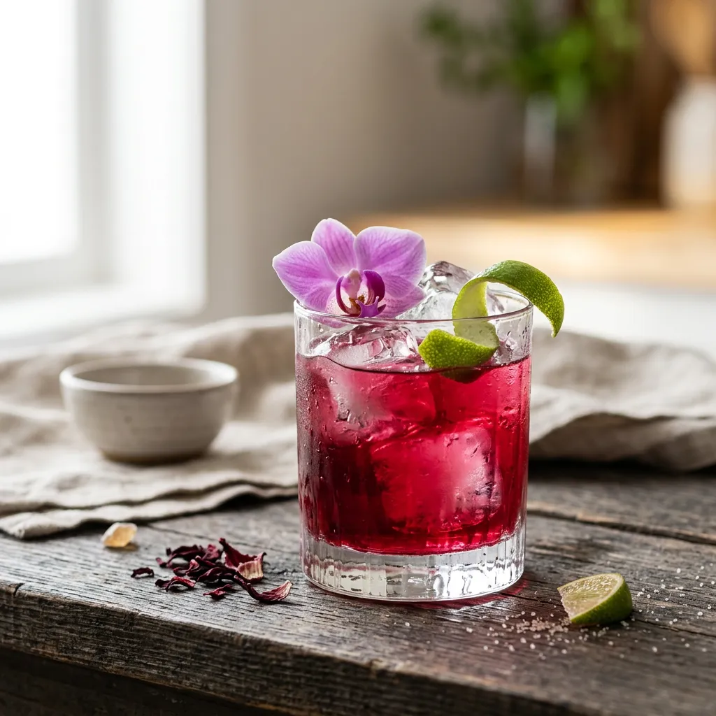 Heavenly Hibiscus Martini