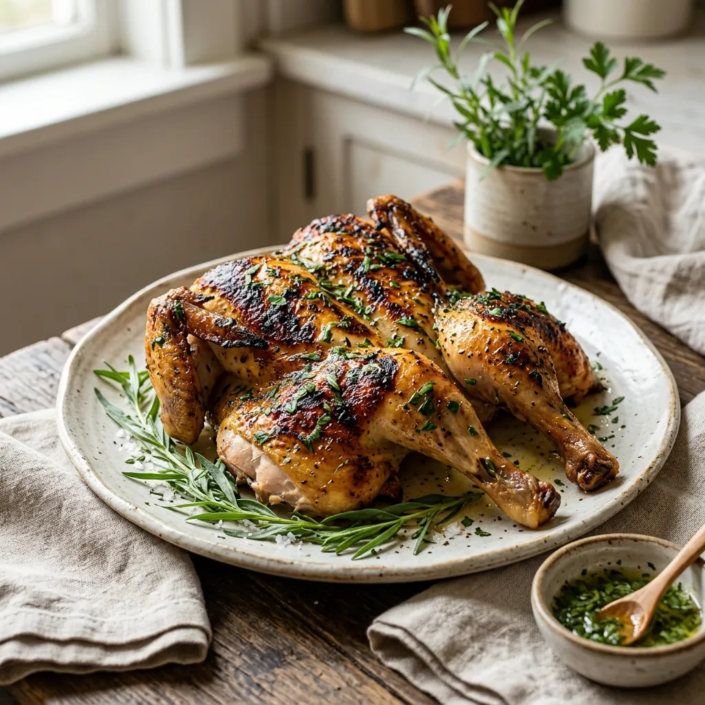 Herb Broiled Chicken Recipe