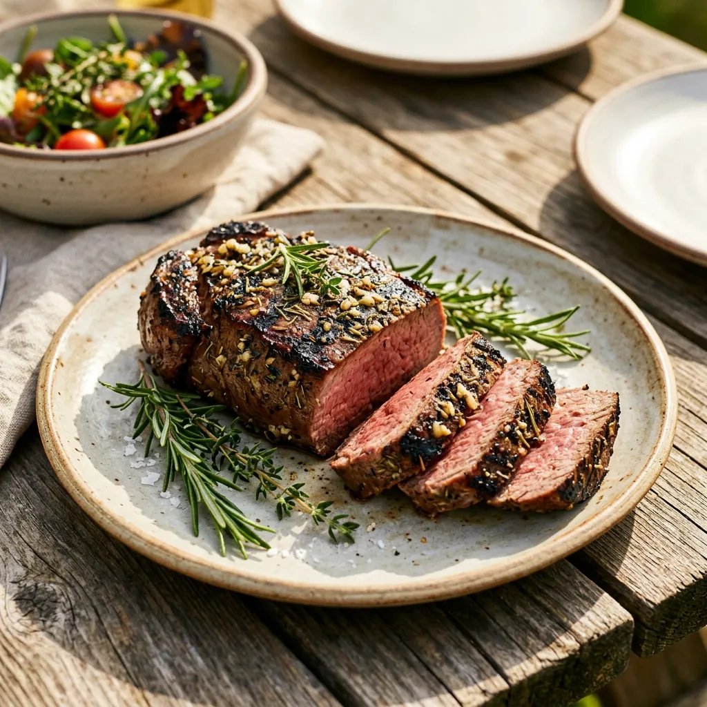 Herb-Crusted Filet Mignon Recipe