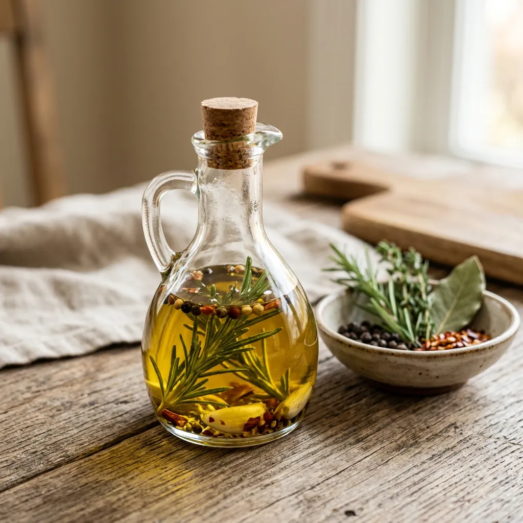 Herb or Spice Infused Oil Recipe