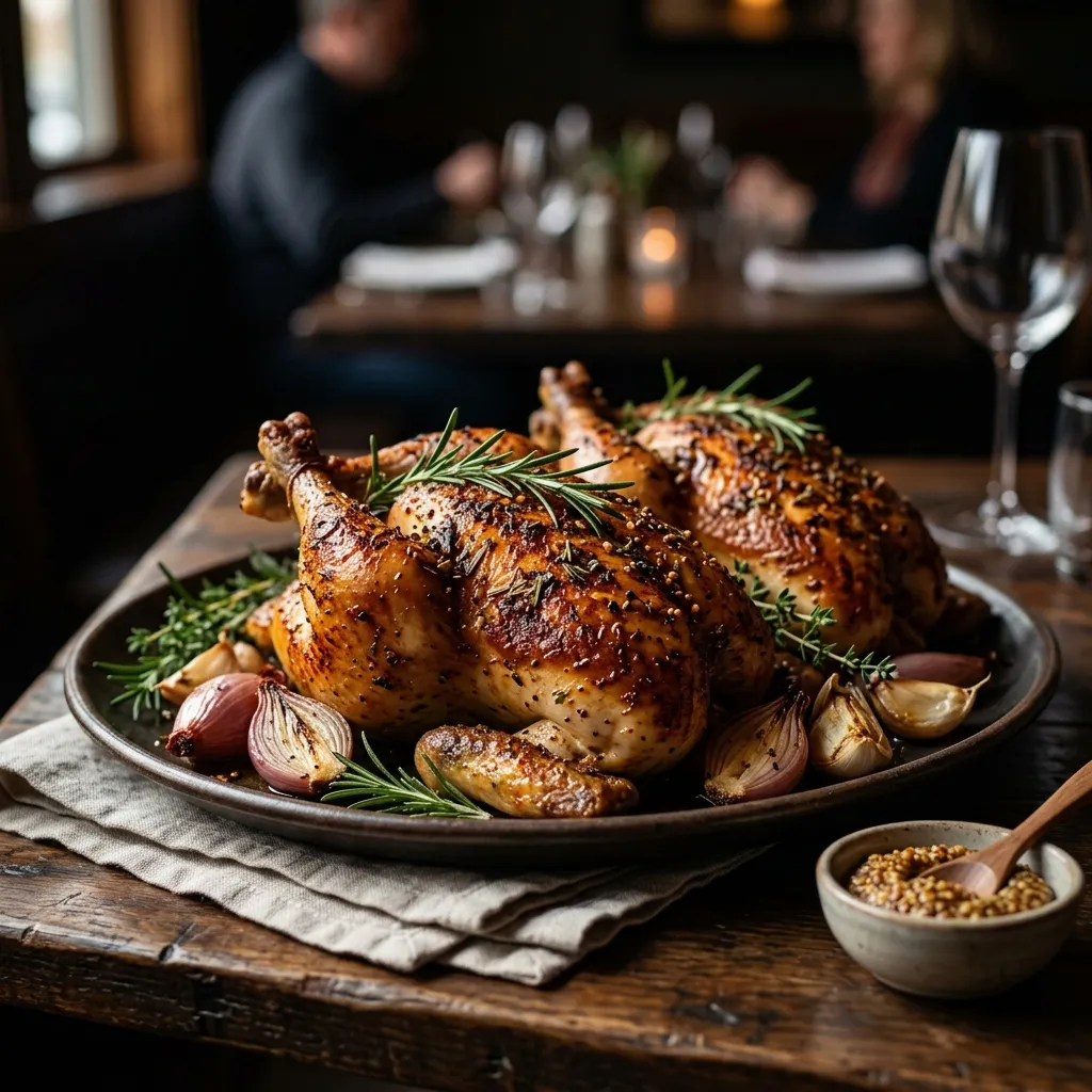 Herby Roasted Cornish Hens