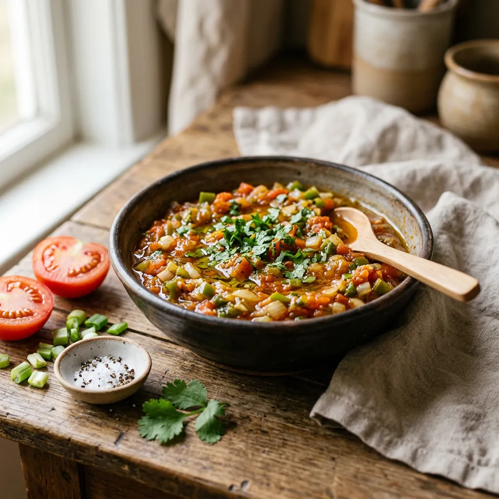 Hogao: Colombian Tomato and Onion Salsa