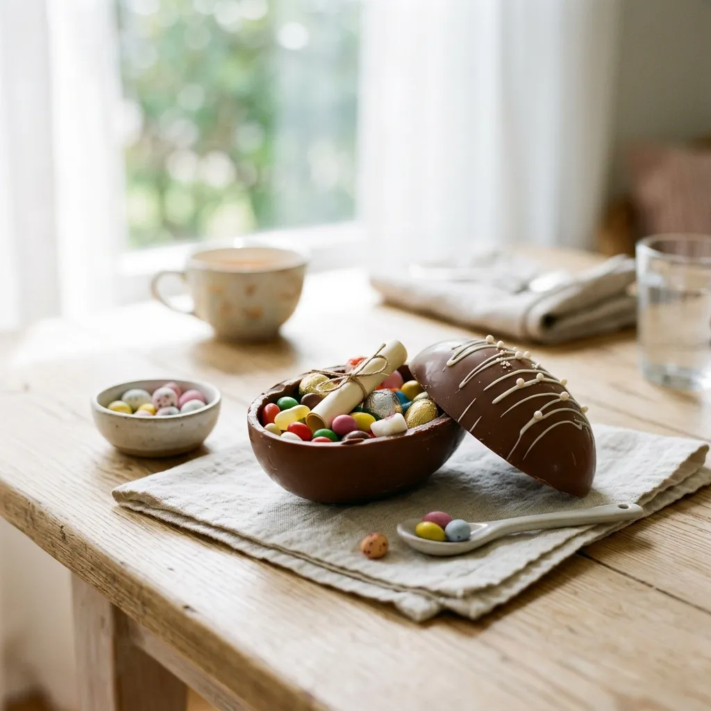 Hollow Chocolate Easter Egg