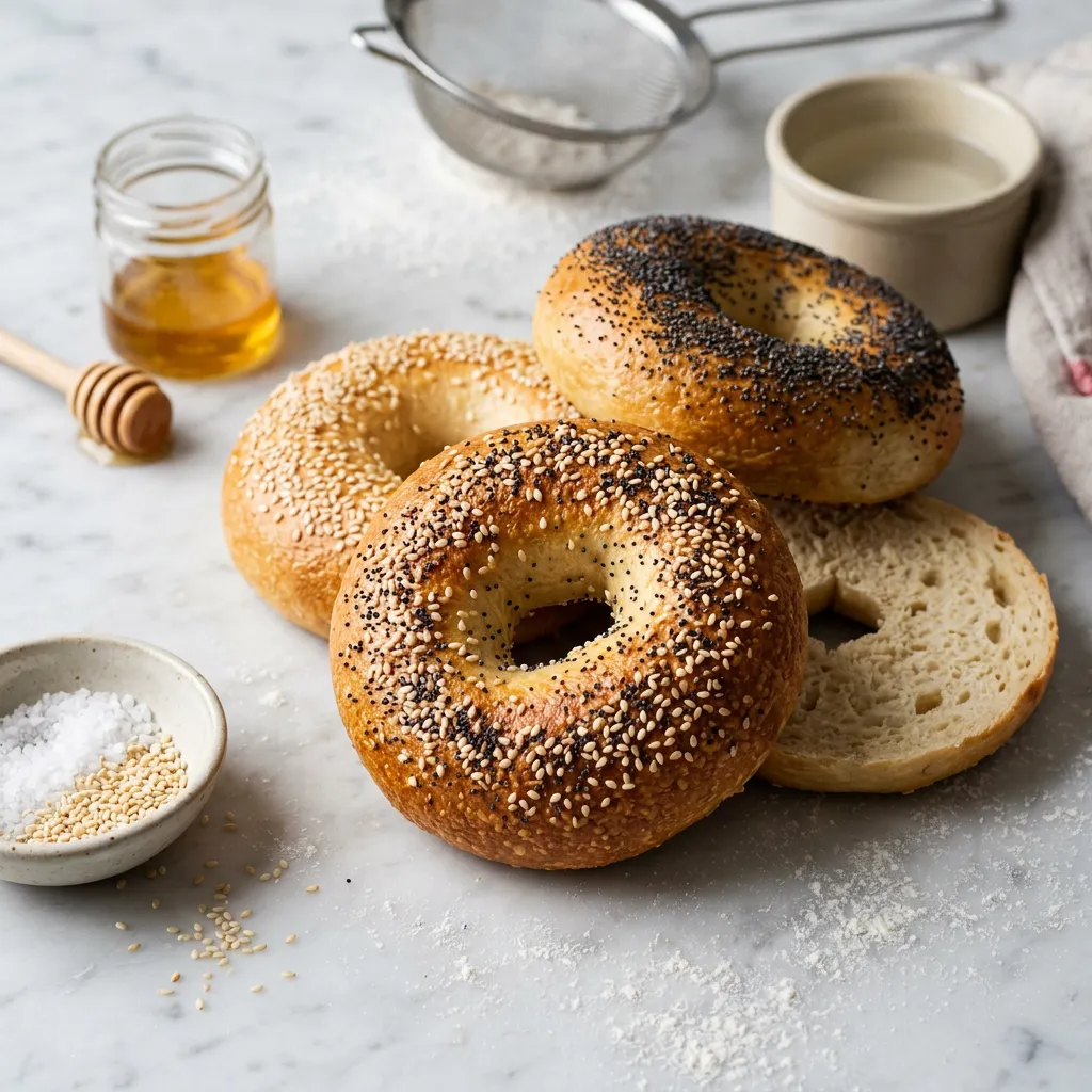 Homemade Bagels (Parve)