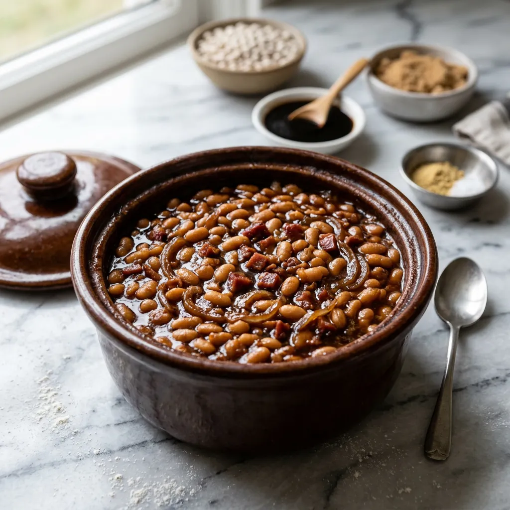 Homemade Baked Beans With Country Ham