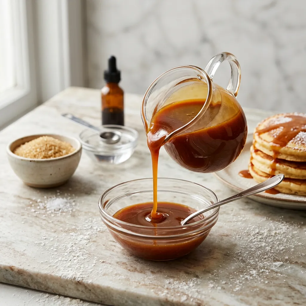Homemade Caramel Syrup