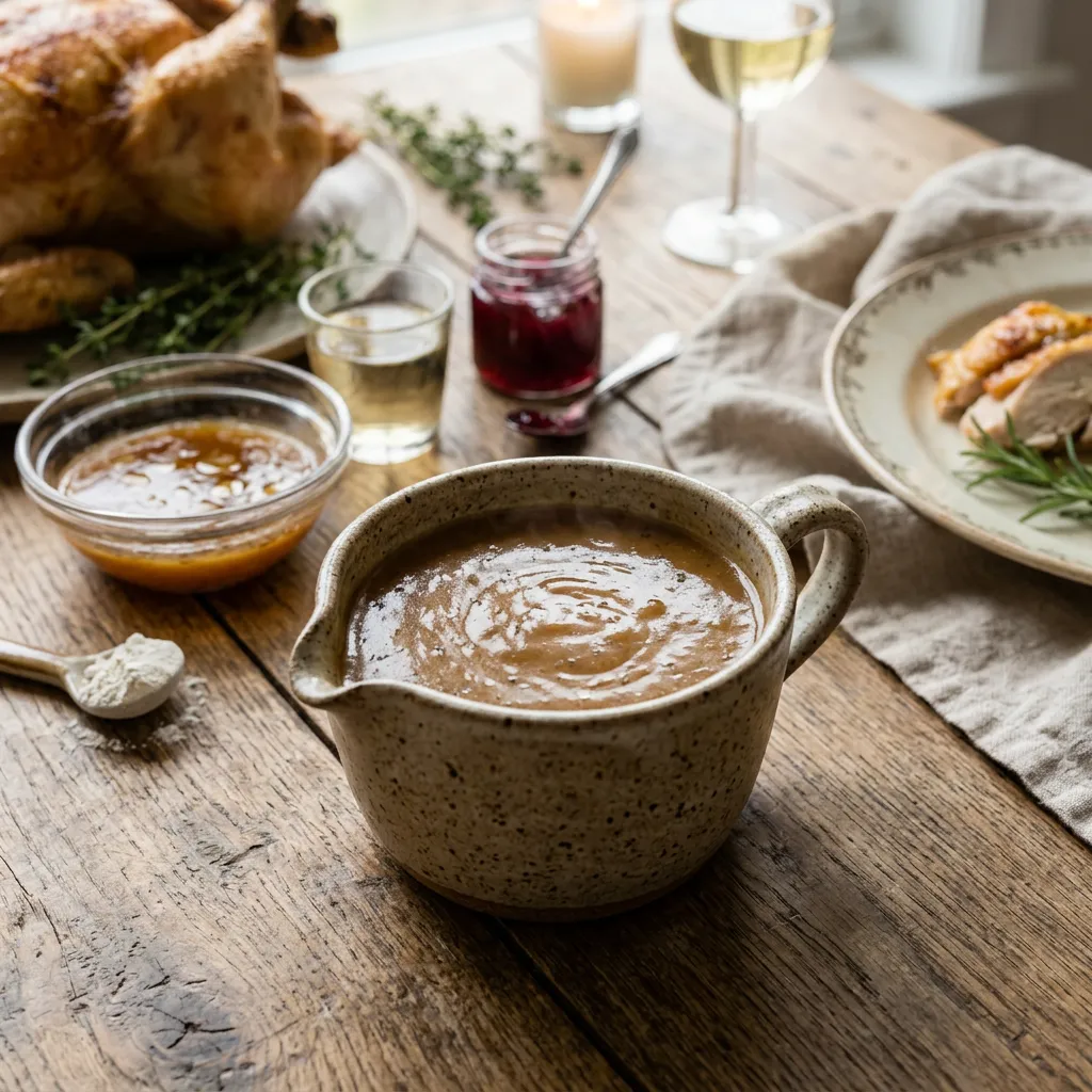 Homemade Chicken Gravy