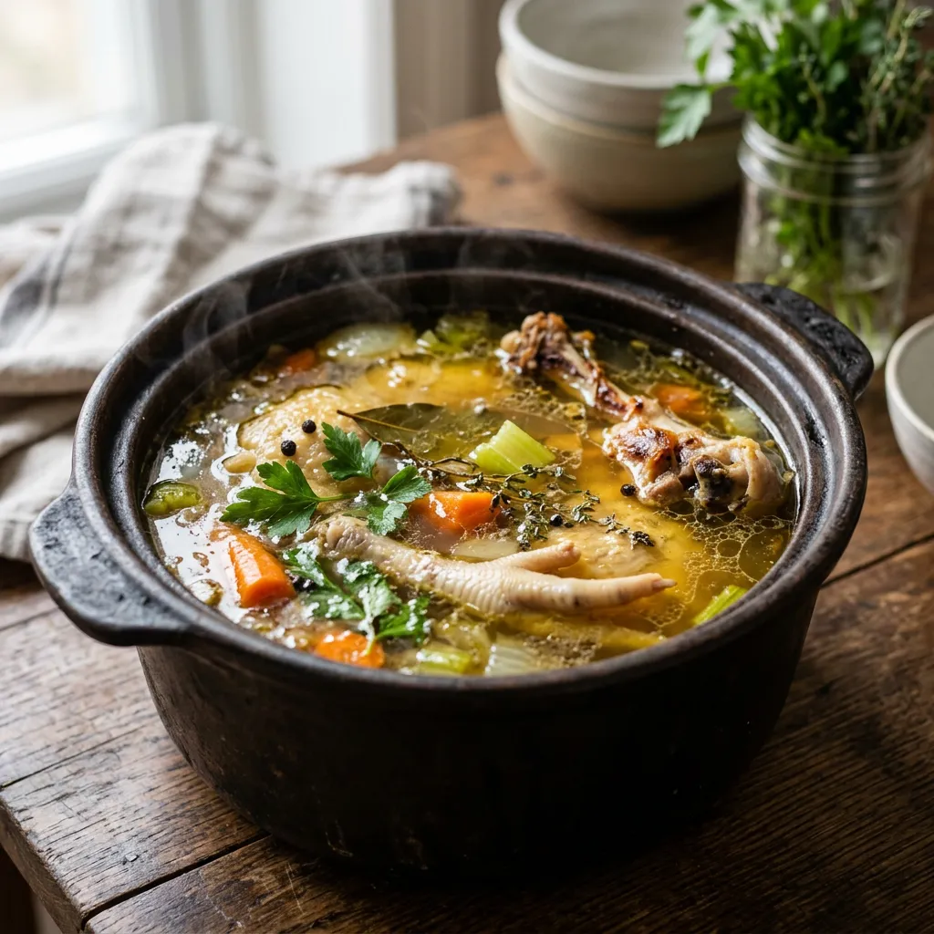 Homemade Chicken Stock Recipe