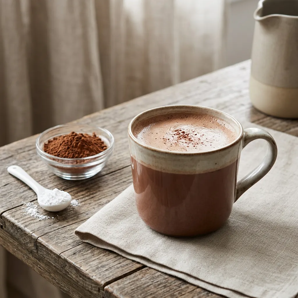 Homemade Chocolate Milk Recipe Using Real Cocoa