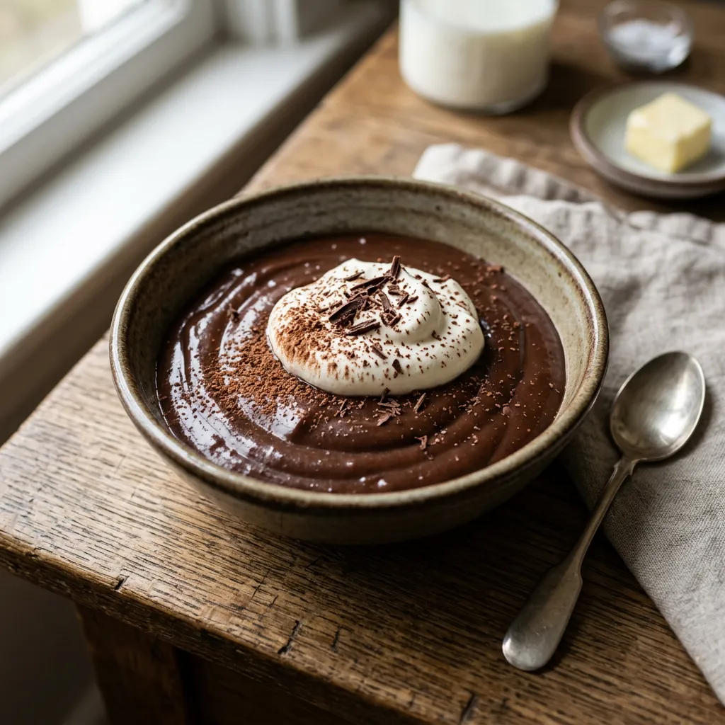 Homemade Chocolate Pudding