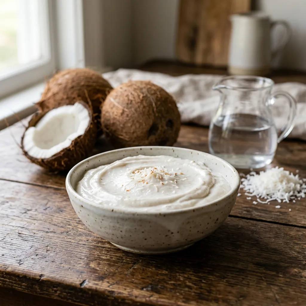Homemade Coconut Cream