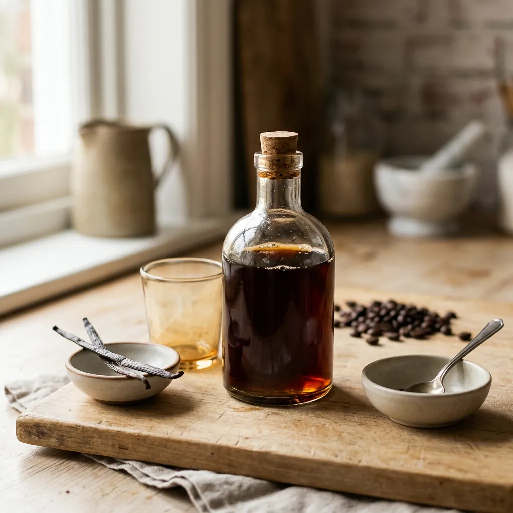 Homemade Coffee Liqueur
